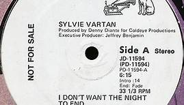 Sylvie Vartan - I Don't Want The Night To End