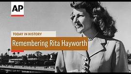 Remembering Rita Hayworth - 1987 | Today In History | 14 May 18