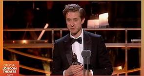 Arthur Darvill wins Best Actor in a Musical | Olivier Awards 2023 with Mastercard