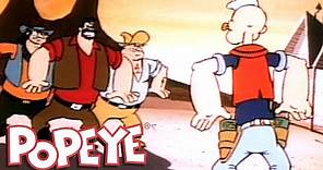 Popeye En El Salvaje Oeste! | Todo Nuevo Popeye! | Lo Mejor De Popeye