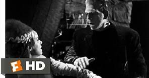 The Monster Meets His Bride - Bride of Frankenstein (10/10) Movie CLIP (1935) HD