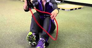 How to Slim Down Your Stomach With Resistance Bands