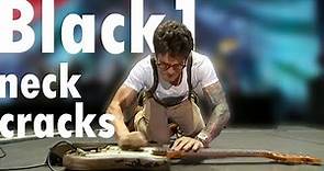 John Mayer - Black1 Stratocaster Neck Cracks During Gravity Solo
