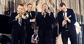 Henry 'Red' Allen & the Kid Ory's Orchestra, Salle Pleyel, Paris, October 04th, 1959 (colorized)