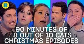 90 Minutes of 8 Out of 10 Cats Christmas Episodes | 8 Out of 10 Cats | Banijay Comedy
