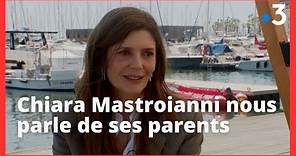 #Cannes2023. Chiara Mastroianni, émue, nous parle de ses parents au Festival de Cannes