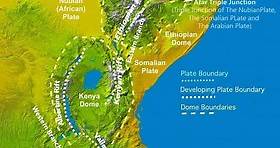 Divergent Boundary, The Great Rift Valley (African Rift Valley) - PMF IAS