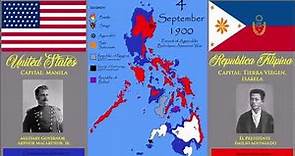 The Philippine-American War & the Fall of the 1st PH Republic (EVERYDAY from 1899-1901)
