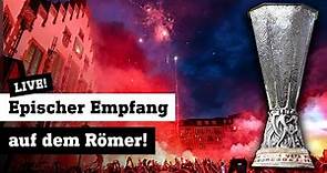 Eintracht Frankfurt auf dem Römer - Empfang der Europa-League-Sieger | 19.05.22 | Sport