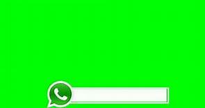 Whatsapp logo green screen | Copyright Free
