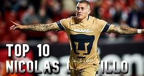 Top 10 | Mejores Goles de Nicolás Castillo con Pumas