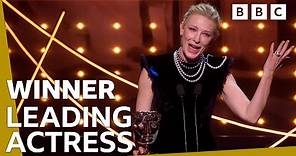 Cate Blanchett gives SUCH an emotional Leading Actress speech 😭 | BAFTA Film 2023