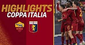 Roma 1-0 Genoa | Highlights Coppa Italia 2022-23