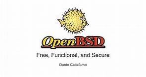 An Introduction to OpenBSD