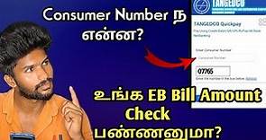 How To Check EB Bill Amount Online On Android | Tamil Nadu Electricity Bill Check | Consumer Number
