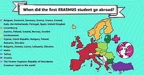 Erasmus - Since the launch of Erasmus student exchanges...