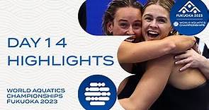 Day 14 | Highlights | World Aquatics Championships Fukuoka 2023