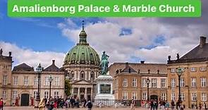 Copenhagen's Amalienborg Palace (Royal Residence) and the Marble Church | Denmark | RoamerRealm