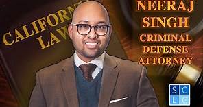 Orange County Criminal Defense Attorney Neeraj Singh