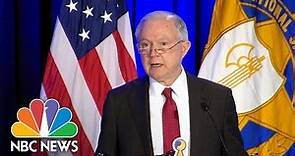 AG Jeff Sessions: Sheriffs Central To Law Enforcement’s ‘Anglo-American Heritage’ | NBC News