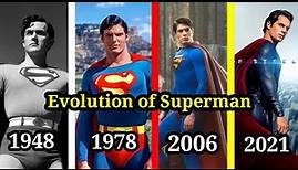 Evolution of Superman 1948-2021