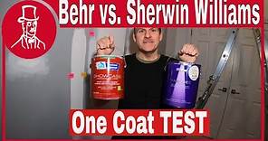 Behr vs. Sherwin Williams: which paint is better & is one coat paint worth the price?