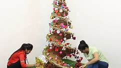 Christmas tree making