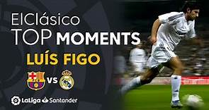 TOP MOMENTS Luís Figo FC Barcelona & Real Madrid