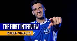 RÚBEN VINAGRE signs for Everton! | First interview with new Blues defender