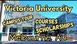 Victoria University campus tour, Melbourne Australia, Footscray campus, courses and scholarships 4K