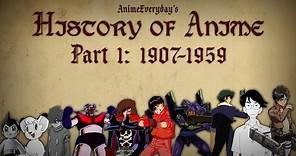 History Of Anime - Part 1 - The Beginning