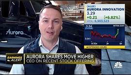 There's very little legal headway for our self-driving trucks, says Aurora CEO Chris Urmson