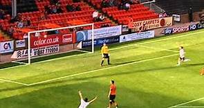 Arvydas Novikovas Goal, Dundee United 0-3 Hearts, 22/09/2012