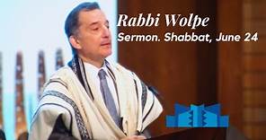 "SINAI" | Rabbi David Wolpe last sermon as Max Webb Senior Rabbi