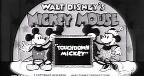 Touchdown Mickey (De-Colorized 1978 Reissue Titles)
