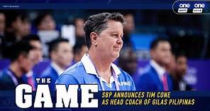 The Game | SBP announces Tim Cone as head coach of Gilas Pilipinas