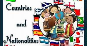 Countries and Nationalities - English Language