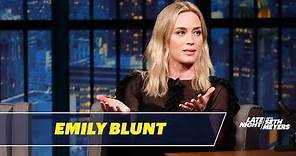 Emily Blunt Tells the Story of How She Met John Krasinski