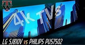 LG SJ810V vs Philips PUS7502 Smart TV