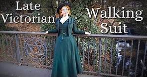 1890s Victorian Ladies’ Walking Suit || From Concept to Costume