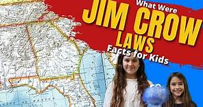 What Were Jim Crow Laws | Facts for Kids