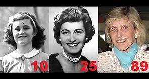 Jean Kennedy from 0 to 92 years old