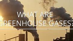 What are greenhouse gases?