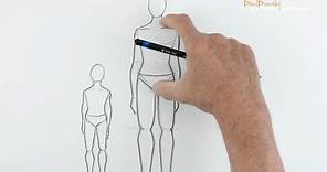 Drawing People: Part 1 - Discover a Brilliantly Simple Technique for Drawing People in Proportion
