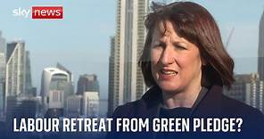 Labour's Shadow Chancellor Rachel Reeves refuses to commit to £28bn green pledge