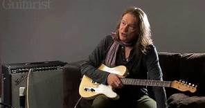 Robben Ford on his blonde 1960 Telecaster