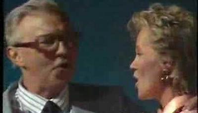 Agnetha sings along with her dad