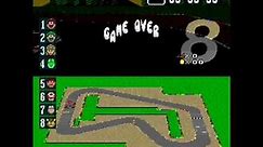 Super Mario Kart Game Over Screen & Bad Ending