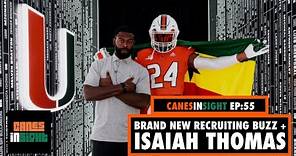 Hot Miami Hurricanes Recruiting News + 2024 Safety Commit Isaiah Thomas LIVE (EPISODE 55)