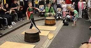 Danza Irlandesa Tradicional en calles de Ennis